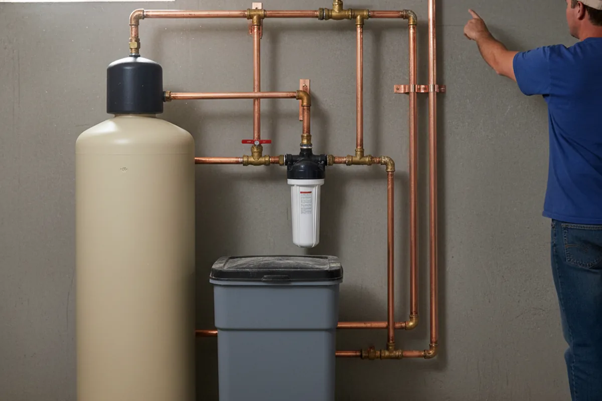Whole-house water treatment system installed in Alamo